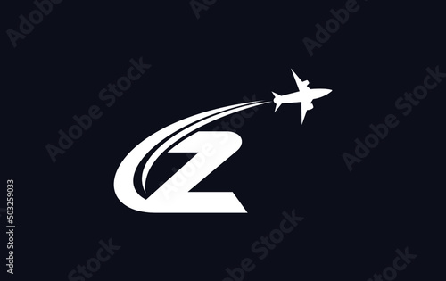 Aviation and airlines company logo design, Tour and travel agency symbol design vector