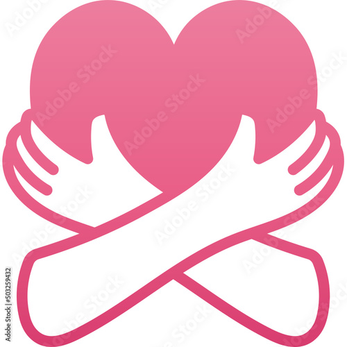 love gradient icon