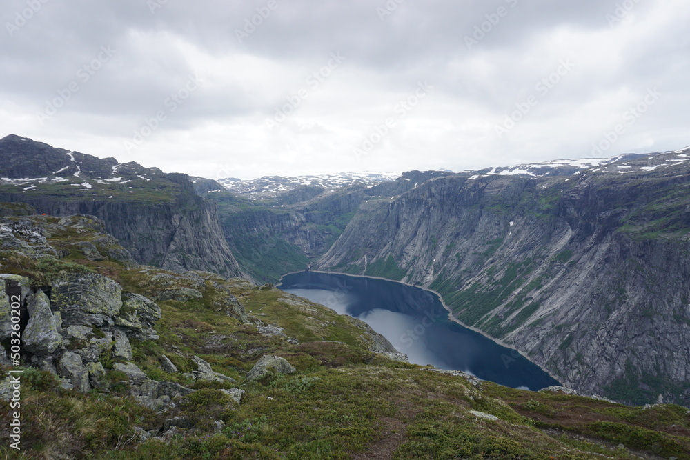 Beautiful scenery in trolltunga, Norway. Beautiful scenery in trolltunga, Norway.
