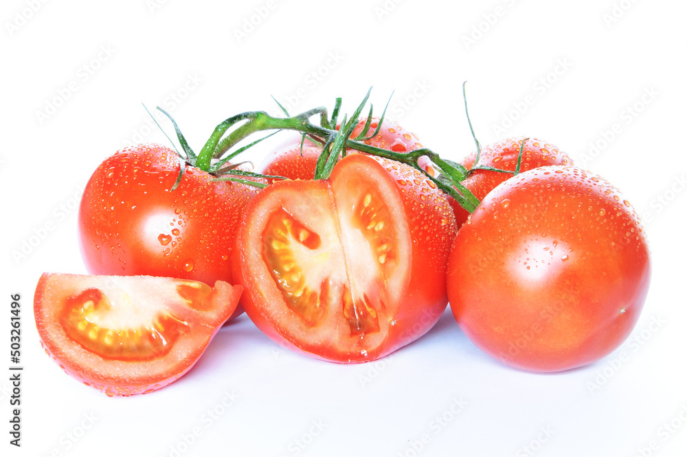 tomato isolated on white background tomato isolated on white background