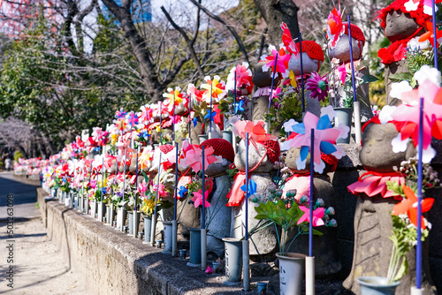 増上寺の千躰子育地蔵尊（東京都港区）