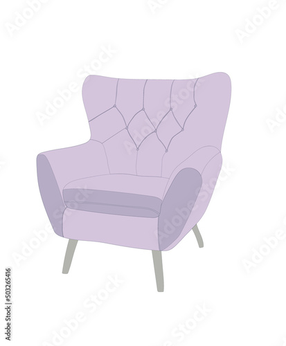 Interior decor vector illustration