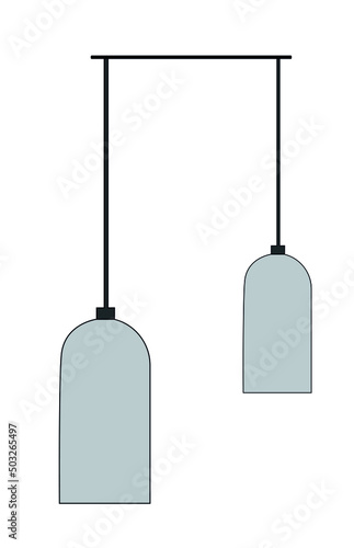 Interior decor vector illustration
