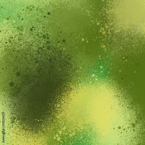 abstract green airbrush spray background