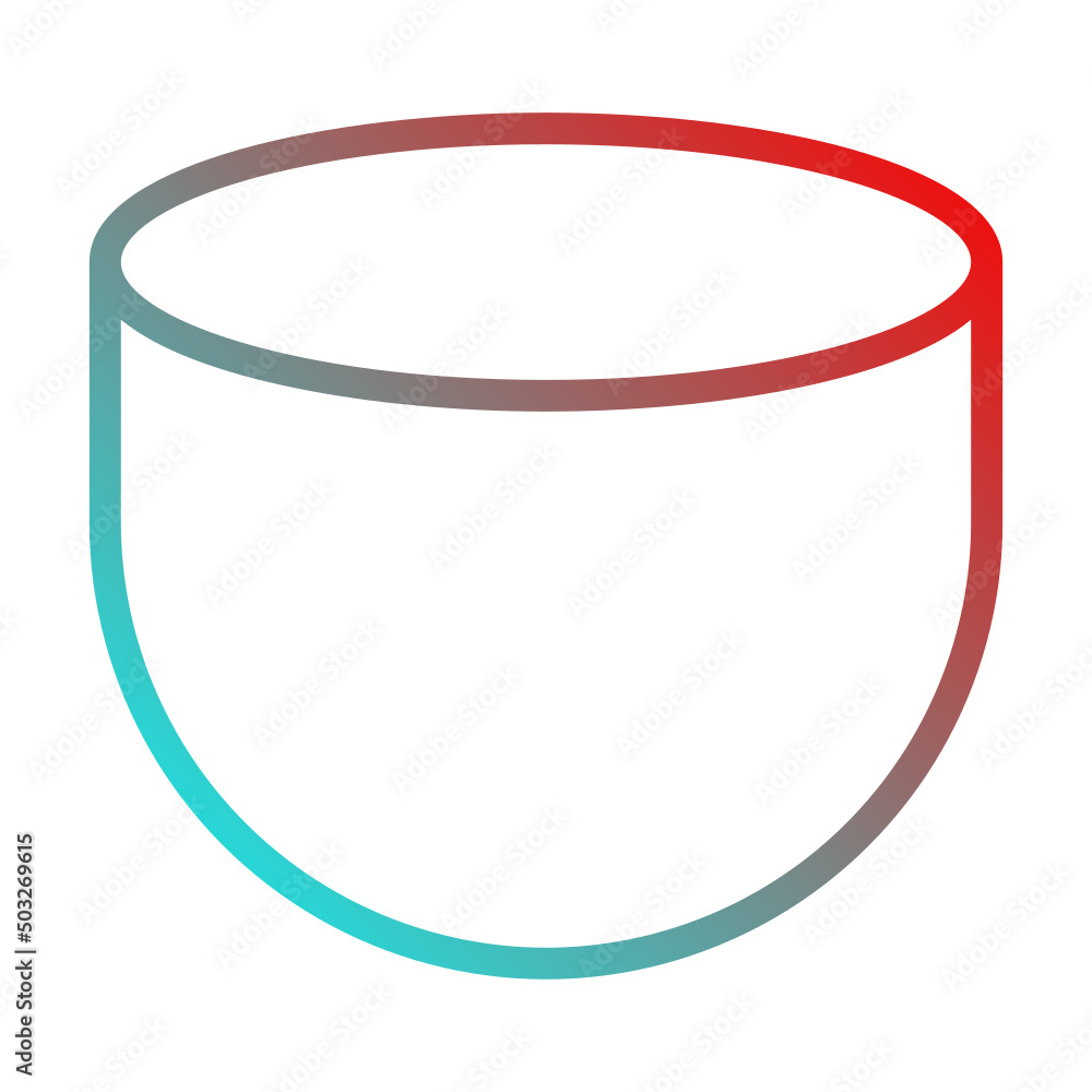 Fototapeta premium glass icon