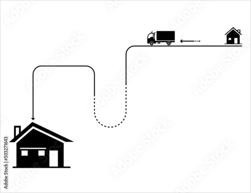 Moving Home Icon M_2204001