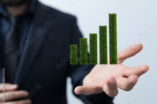 Green economy growth concep...