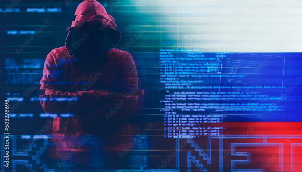 russian hacker cybe war concept Stock Photo Adobe Stock