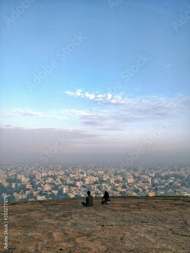 View from the top: cityscapes in Hyderabad