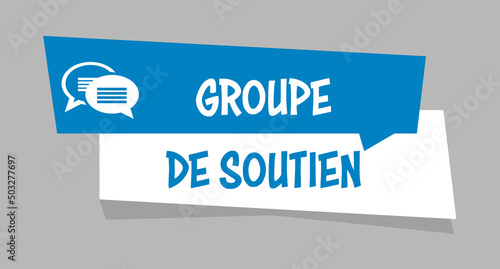 Logo groupe de soutien.