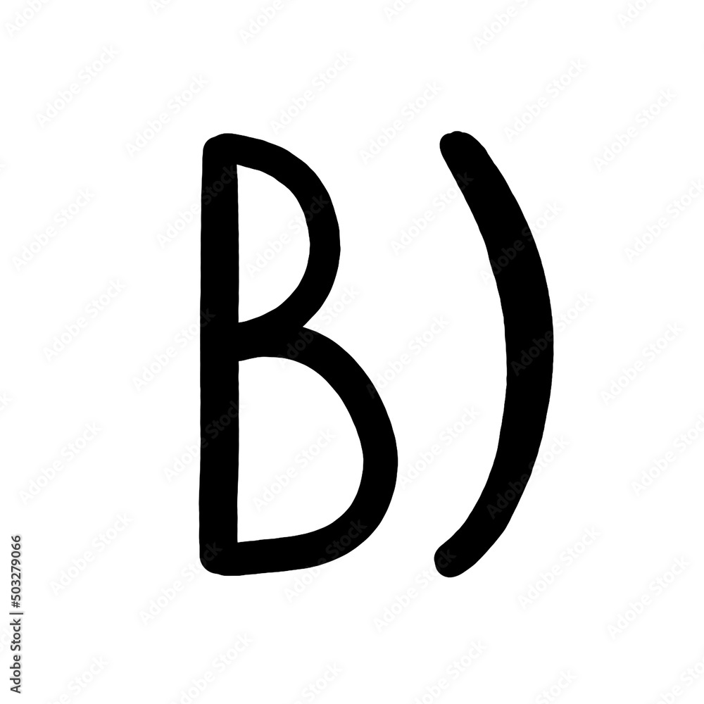 Drawn by hand kaomoji / text japanese emoji. Cool face Drawn by hand kaomoji / text japanese emoji. Cool face