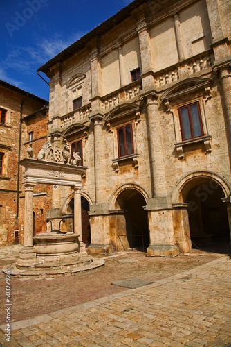 Fototapeta Naklejka Na Ścianę i Meble -  Montepulciano, Siena, Toscana, Italy