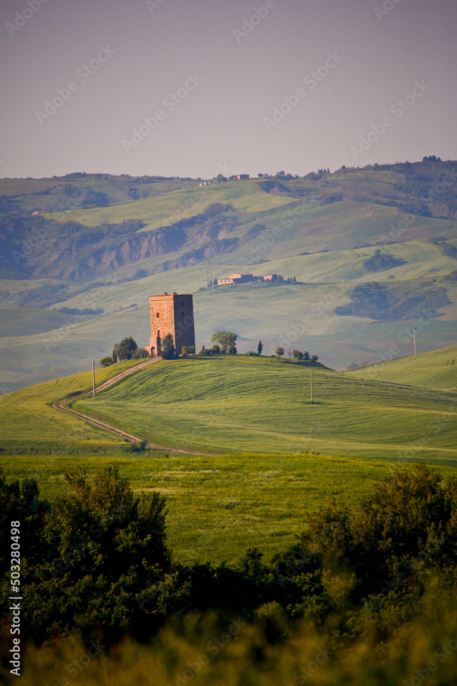 Val d'Orcia, Toscana. Panorami