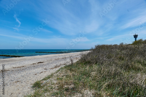 Beach and Baltic Sea