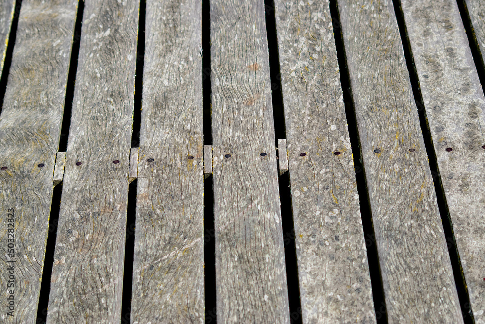 weathered wooden decking weathered wooden decking