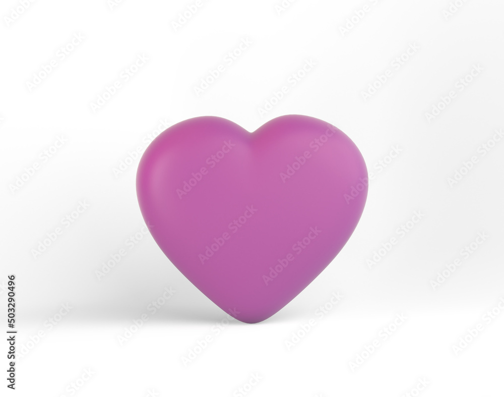 Heart Front Side Heart Front Side