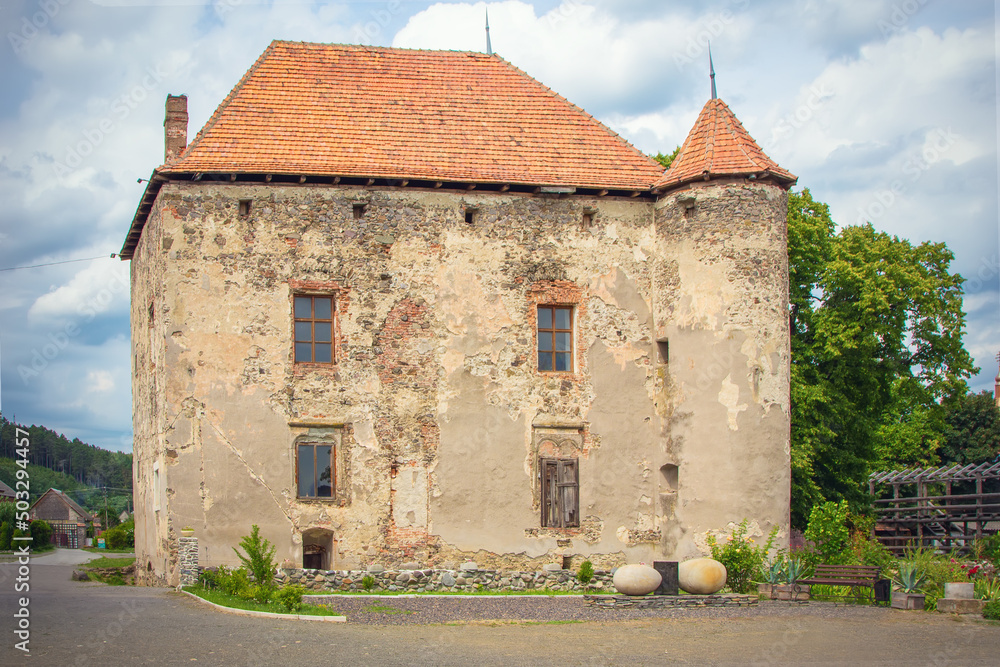 Castle St. Miklos in Chinadievo