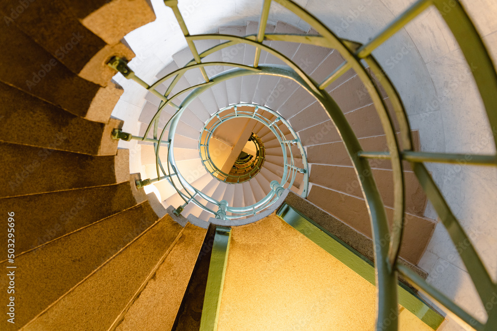 Fototapeta premium Wendeltreppe