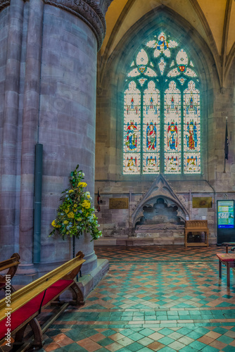 Hereford Cathedral Interior, England, UK © Tony Martin Long