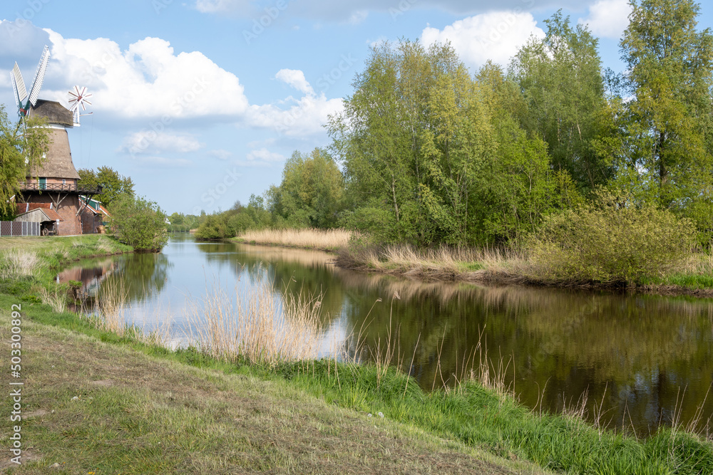 Obraz premium landscape with the river
