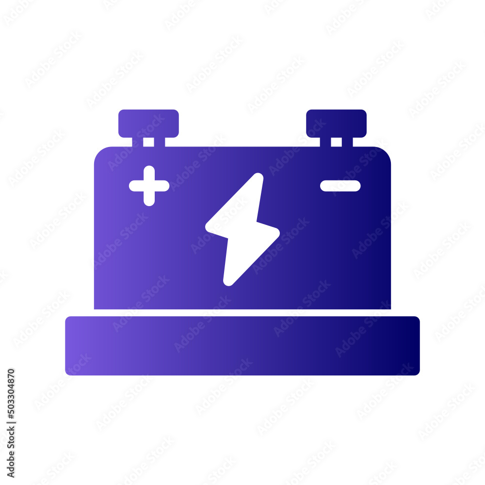 Car Battery Icon Car Battery Icon
