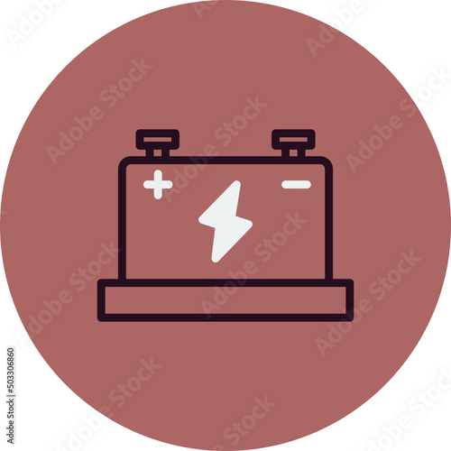 Car Battery Icon