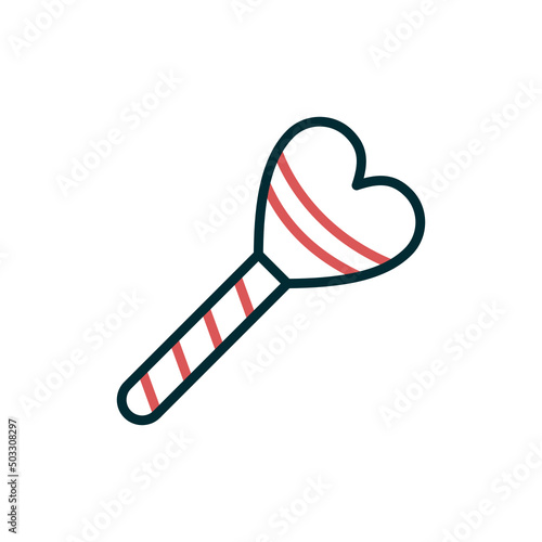 Inclined Lollipop Icon