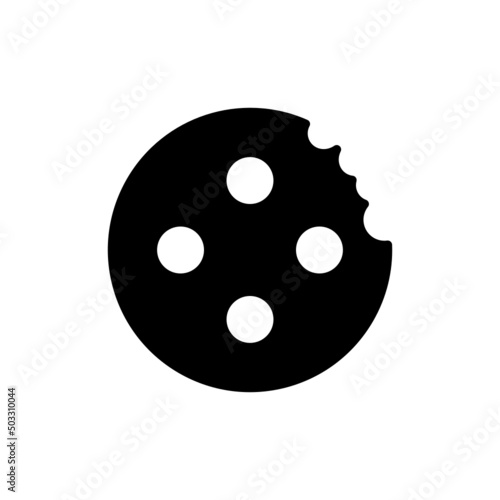 Marie Biscuit With Bite Icon