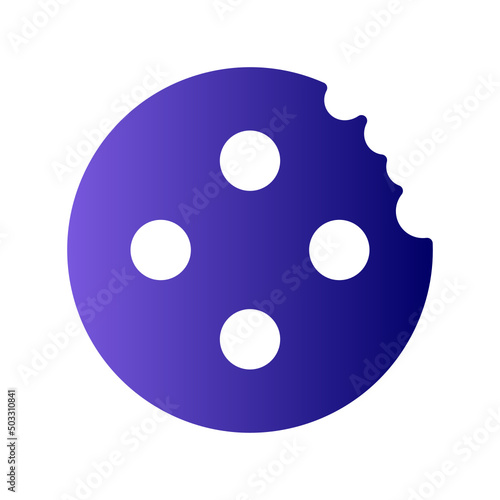 Marie Biscuit With Bite Icon