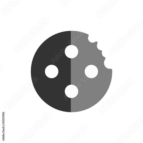 Marie Biscuit With Bite Icon