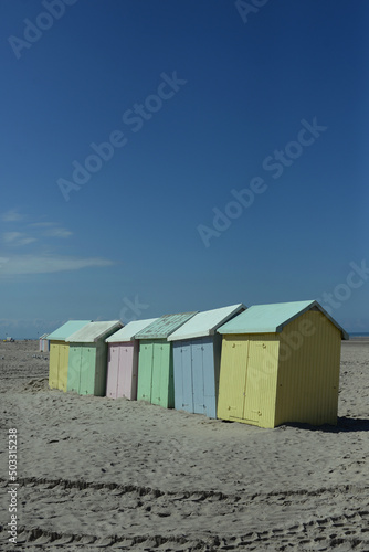 Cabines de plage © Anthony SEJOURNE