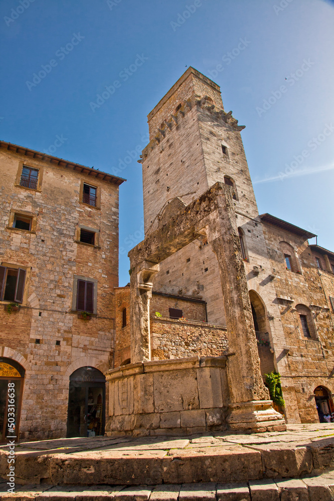 San Giminiano città turrita, Siena. Toscana, Italia San Giminiano città turrita, Siena. Toscana, Italia
