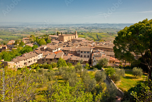 San Giminiano città turrita, Siena. Toscana, Italia