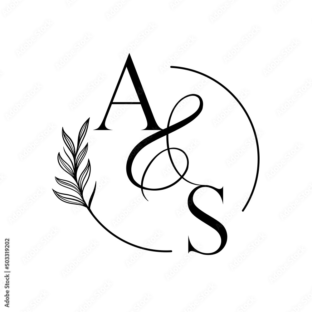 sa, as, Elegant Wedding Monogram, Wedding Logo Design, Save The Date Logo sa, as, Elegant Wedding Monogram, Wedding Logo Design, Save The Date Logo