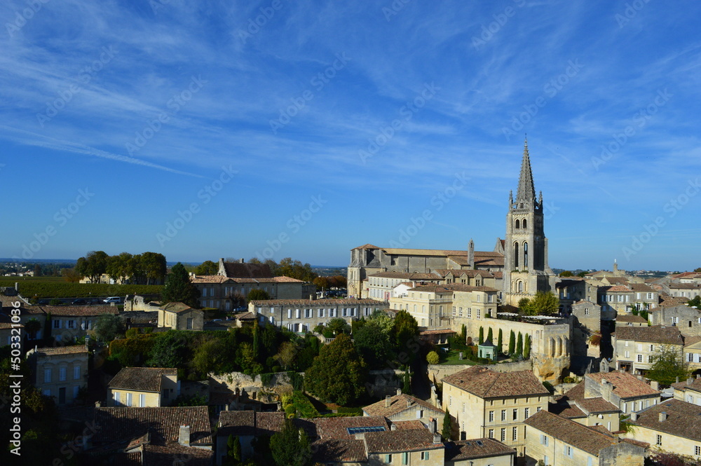 Village médiéval de Saint Emilion en Gironde