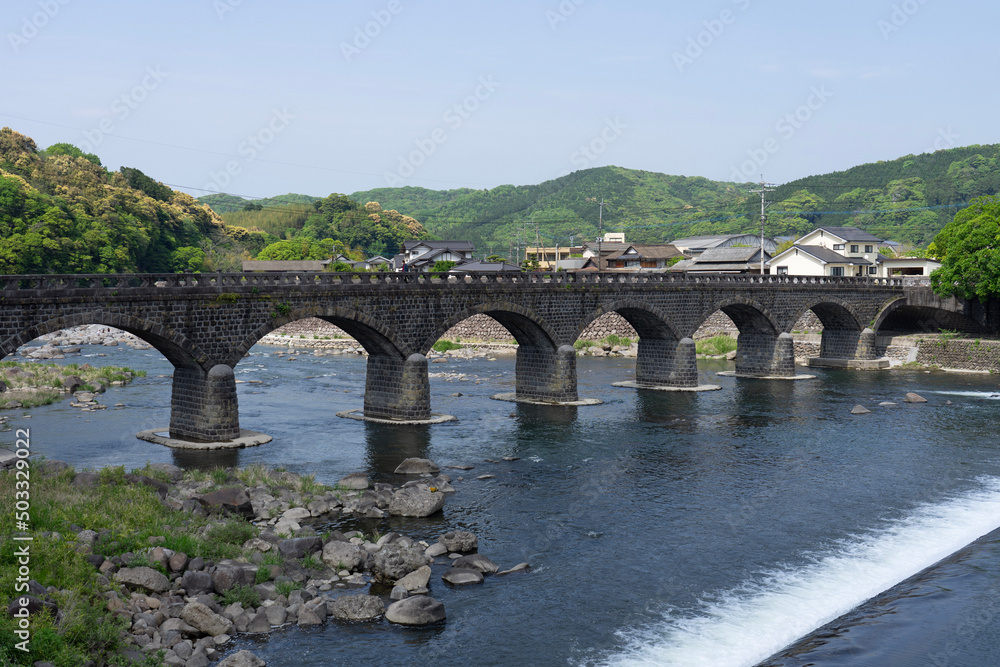 Fototapeta premium bridge over the river