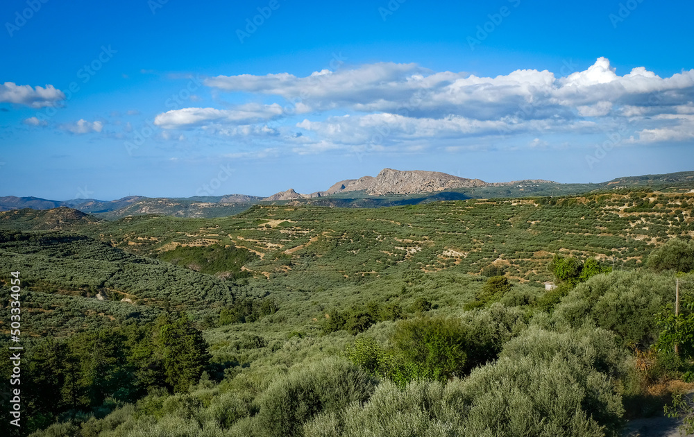 Countryside views in Kissamos, Crete