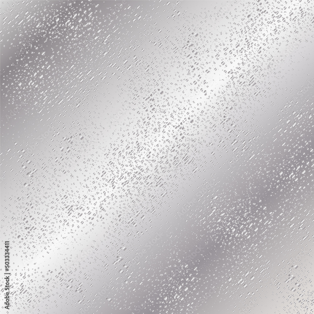 Special silver premium background and silver color with drops, aluminum texture	