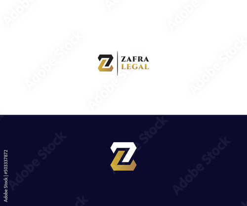 Letter Z Logo Design  Elegant Corporate Brand Identity