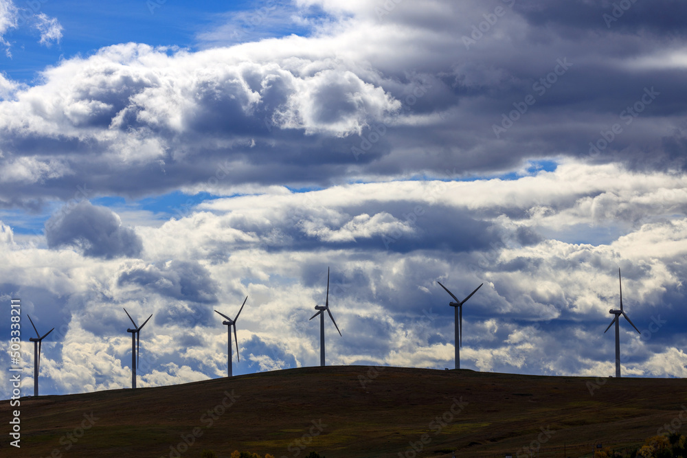 Wind Turbine Windmill Renewable Energy Alberta Canada