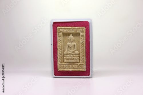 Billede på lærred Amulet Sacred relics from Asia, protection from demons in isolated