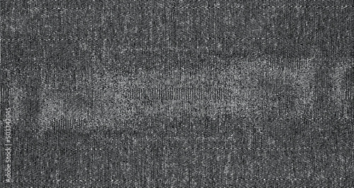 Monochrome texture composed of irregular graphic elements. Distressed uneven grunge background. Abstract vector illustration. Overlay for interesting effect and depth. Isolated on white background.