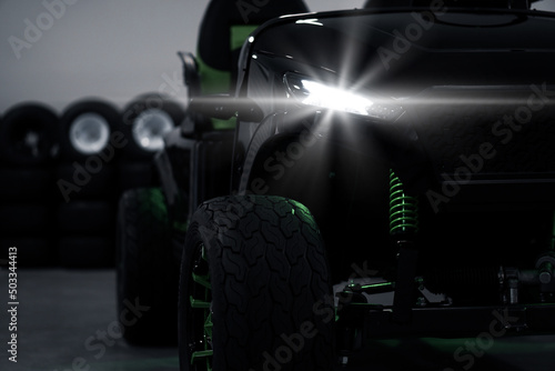 Cool Looking Fast Golf Cart