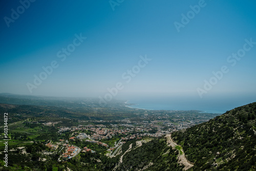 view from top of mountain © James Heming