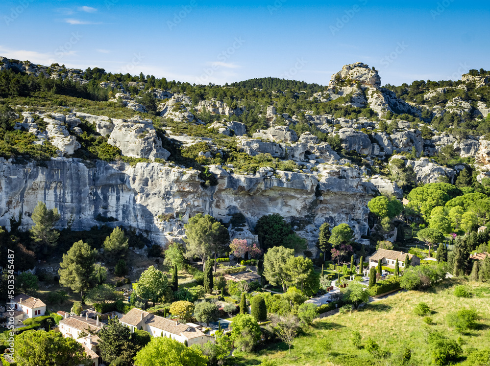 Les Alpilles près des Baux de Provence