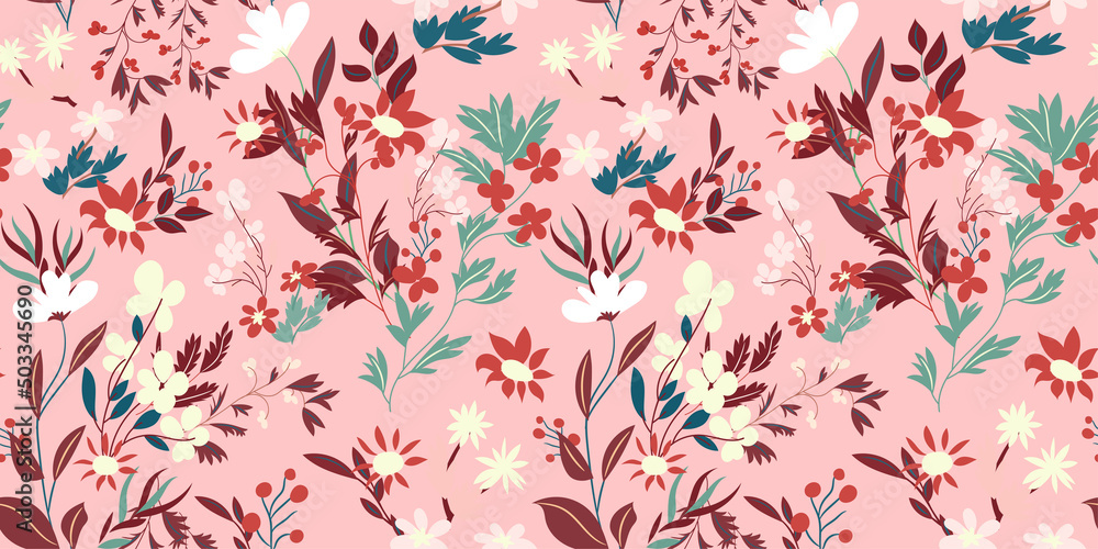 Floral Pattern Desktop Background