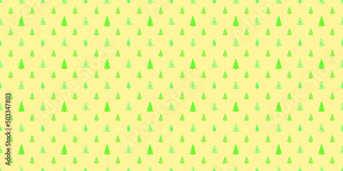 Seamless colored pattern with christmas trees. Abstract geometric wallpaper. Print for textiles, fabrics, polygraphy, posters