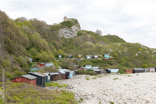 Landscape photo of Church Ope cove in Portland in Dorset photo