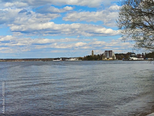 Spring on the Klyazma River
