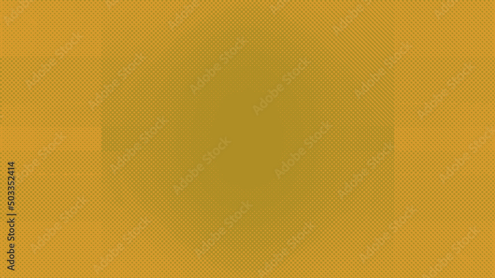Fototapeta premium Abstract golden halftone texture background image.
